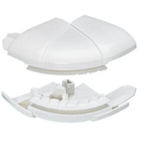 LEGRAND Angle extérieur pour goulottes DLP monobloc 50x80mm , 50x105mm , 50x150mm ou 50x195mm blanc – 010622