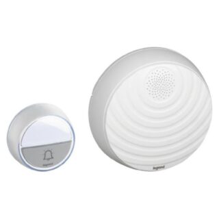 LEGRAND Kit carillon radio sans fils Confort à piles blanc - 094252