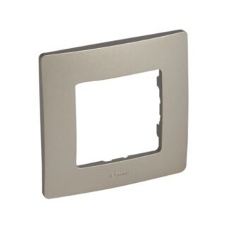 LEGRAND Niloé Plaque 1 poste champagne – 397061