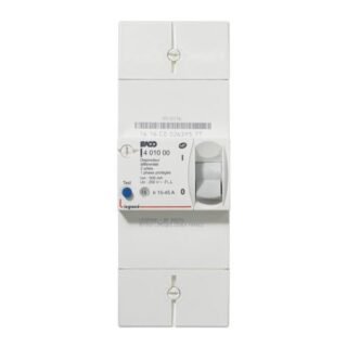 LEGRAND Baco Disjoncteur d'abonné monophasé 15/30/45A 500mA différentiel instantané - 401000
