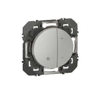LEGRAND Dooxie Variateur toutes lampes 2 fils sans Neutre alu - 600160