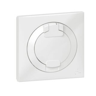 LEGRAND Dooxie Prise de courant 2P+T IP44 livrée avec plaque carrée blanche - 600344