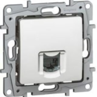 LEGRAND Niloé Prise RJ45 catégorie 6 UTP griffes blanc – 764573