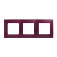 LEGRAND Niloé Plaque 3 postes prune – 096727