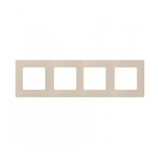 LEGRAND Niloé Plaque 4 postes Ivoire – 665014