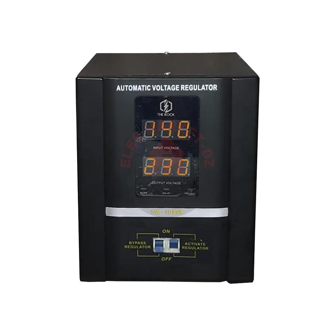 THE ROCK Stabilisateur 10KVA 220V 45.5A 8000W – SVC-10KVA – Image 3