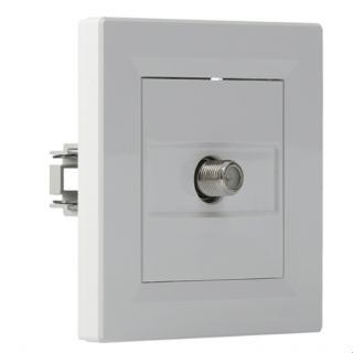 SCHNEIDER Asfora Prise TV SAT blanc - EPH3700121