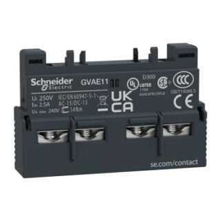 SCHNEIDER Contact auxiliaire 1O+1F - GVAE11