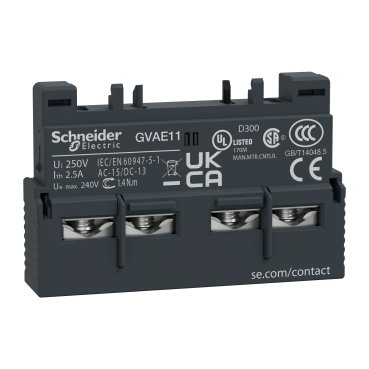 SCHNEIDER Contact auxiliaire 1O+1F - GVAE11