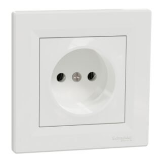 SCHNEIDER Asfora Prise 2p blanc - EPH3000121