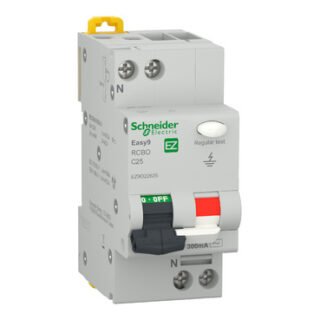 SCHNEIDER Easy9 Disjoncteur différentiel 1P+N 25A 300MA  – EZ9D22625