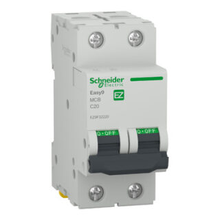 SCHNEIDER Easy9 Disjoncteur 2P 20A 4.5KA - EZ9F32220