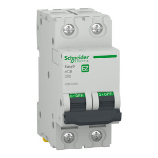 SCHNEIDER Easy9 Disjoncteur 2P 50A 4.5KA - EZ9F32250