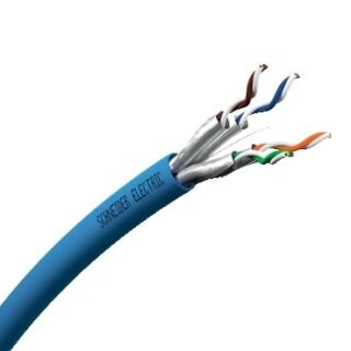 SCHNEIDER Cable UFTP 4P CAT6A 550HZ LSZH BLEU - VDICD62X218