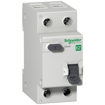 SCHNEIDER Easy9 Disjoncteur différentiel 1P+N 16A 30MA – EZ9D34616