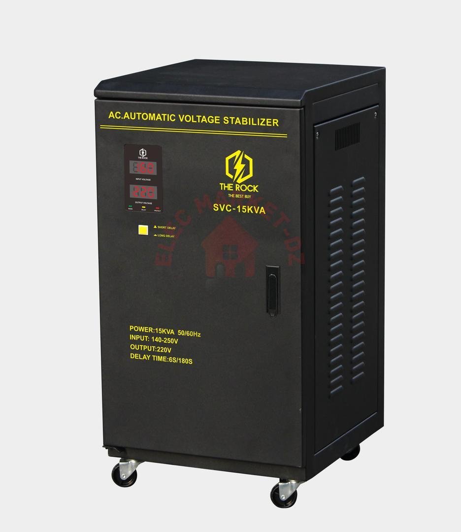 THE ROCK Stabilisateur 15KVA 220V 68A 12KW – SVC-15KVA