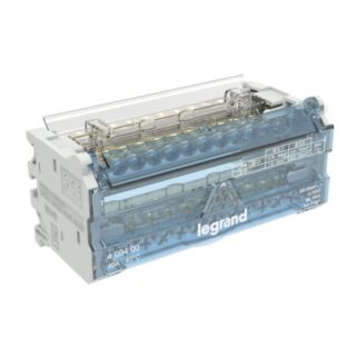 LEGRAND Répartiteur modulaire à barreaux étagés bipolaire 40A 12 départs - 6 modules - 400400