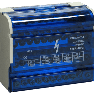 OUMIK Répartiteur modulaire 125A 4x11 départs 380v – 1714-7