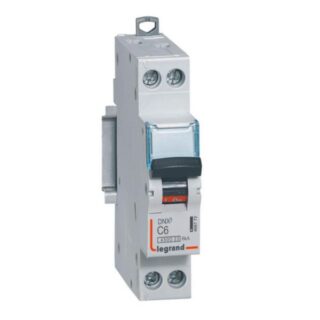 LEGRAND DNX3 Disjoncteur 6A Ph+N courbe C 4.5kA 230V – 406772