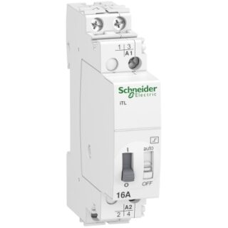 SCHNEIDER ACTI9 Télérupteur 16A 2NO 230...240VCA 110VCC 50-60Hz - A9C30812
