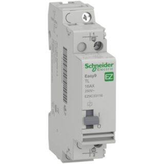 SCHNEIDER EASY9 Télérupteur 16A 1NO 230...240VCA 50-60Hz - EZ9C33116