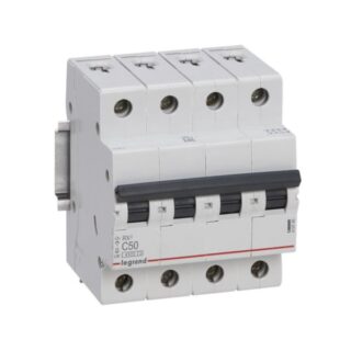 LEGRAND MCB RX3 4P C50 4500A - 419746