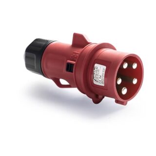 FAMATEL Fiche industrielle mâle 32A 3P+N+T 380-415V IP44 -13303