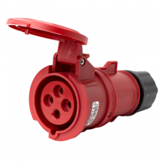 FAMATEL Fiche industrielle femelle 32A 3P+T 380V IP54 - 23302