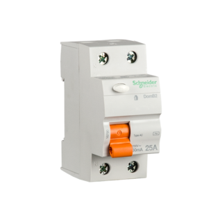 SCHNEIDER Domae Interrupteur diff 2P 25A 30MA – 16790