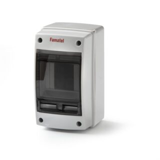 FAMATEL Coffret 4 modules en saillie IP65 - 3902T
